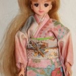 Винтажное кимоно Такара для кукол 1/6