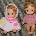 Винтажные сестрички Ликки 1 поколения близняшки Мики и Маки компании Такара