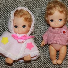 Винтажные сестрички Ликки 1 поколения близняшки Мики и Маки компании Такара