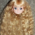 Голова винтажной японской Ликки 4 поколения