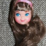 Голова винтажной 1969 Tutti от Маттел