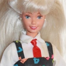 Винтажная Teacher Barbie and Students