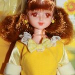 Винтажная Дженни из второй серии Calendar Girl 1998 Birth Flower — Sunflower