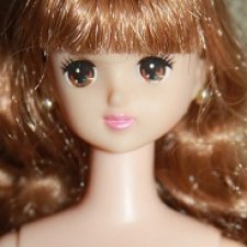 Голова винтажной подружки Дженни Лобелии