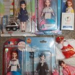 Винтажные брелоки Takara Licca keychan по мотивам выпусков 1 поколения Ликки