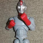 Винтажный герой вселенной "Ультрамен" компании Бандаи