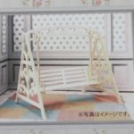 Сборные садовые качели Wood Craft для кукол 1/12