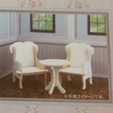 Сборный набор в гостиную Wood Craft для кукол 1/12