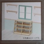 Сборная тумба (в прихожую или на кухню) Wood Craft для кукол 1/12