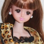 Голова Дженни шатенки компании Такара