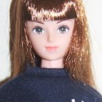 Винтажная кукла-портретка участницы японского поп-рок дуэта Puffy компании Такара
