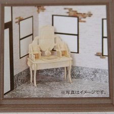 Сборный набор для ванной - умывальник Wood Craft для кукол 1/12