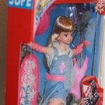 Винтажная Takara Super Action Jenny Doll Skater Version SAJ