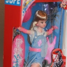 Винтажная Takara Super Action Jenny Doll Skater Version SAJ