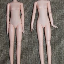 Тело обитсу с виниловым торсом с бюстом S в нормале