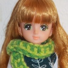 Редкая ранняя винтажная Charmy Twin Анна (с зеленым айпринтом) от Бандаи