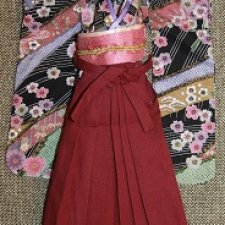 Японский костюм с хакама Azone на 1/6