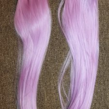 Прямые трессы для париков и прошивки.