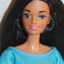 Голова 1993 Dolls of the World - Native American Barbie на теле МТМ