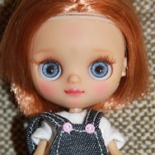 Кастом мини Blythe от Hasbro