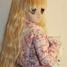 Длинный золотистый парик Volks 9-10 дюймов