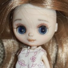 Кастом мини Blythe от Hasbro