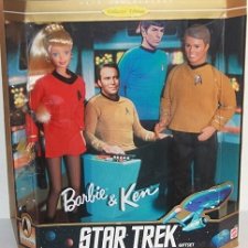StarTrek Movie Barbie & Ken Gift Set of 30th Anniversary
