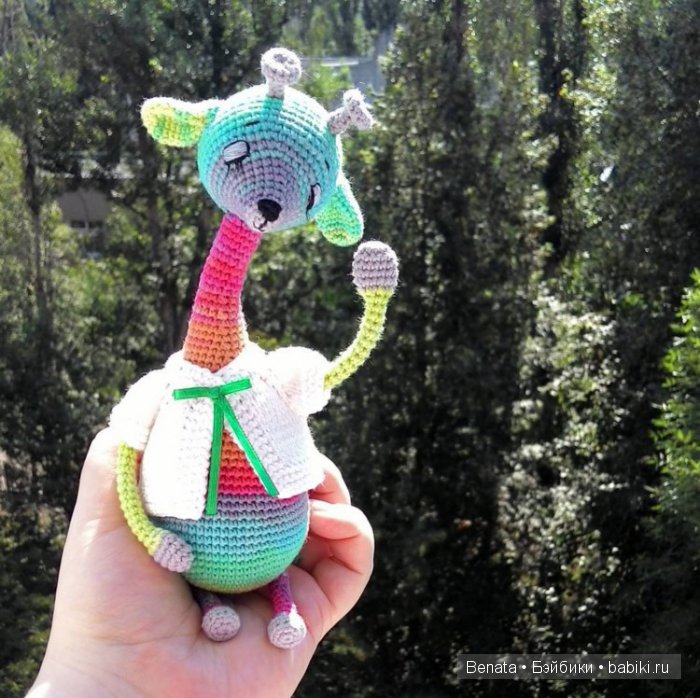 Авторские игрушки вязанные крючком 2 (фото 10)