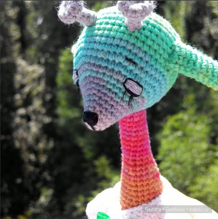 Авторские игрушки вязанные крючком 2