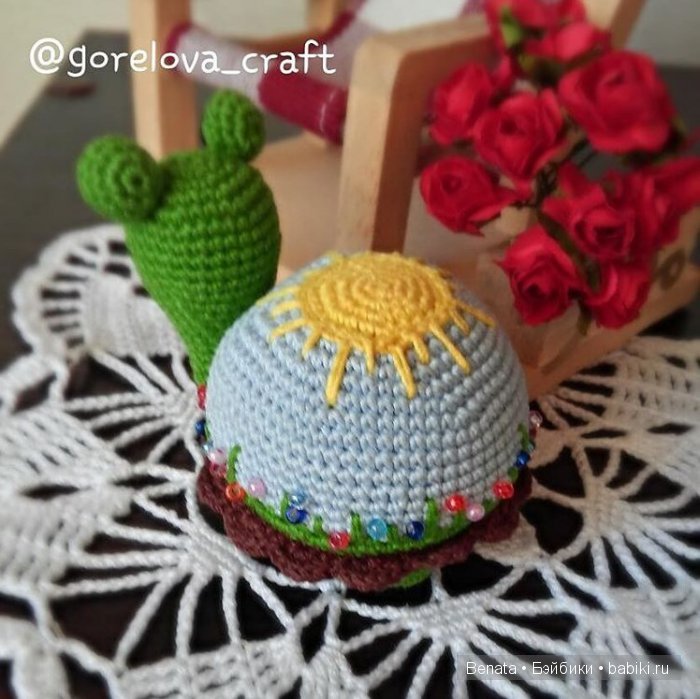 Авторские игрушки вязанные крючком 2