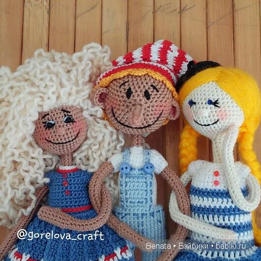 Авторские игрушки вязанные крючком 2