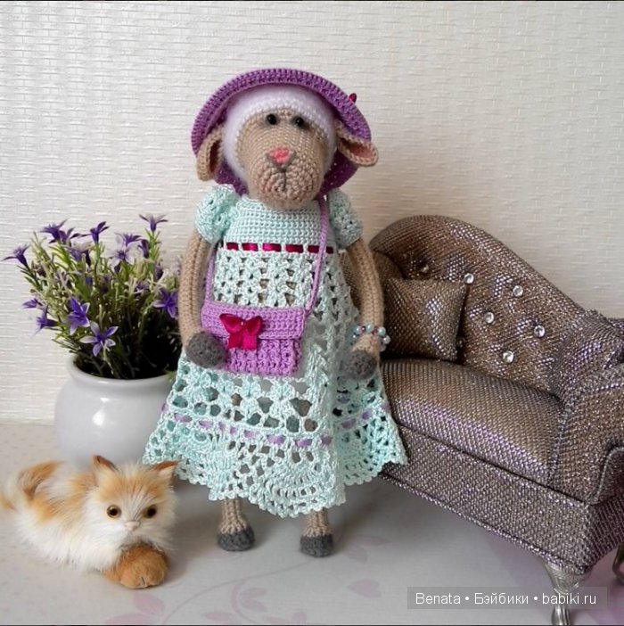 Авторские игрушки вязанные крючком 2 (фото 9)