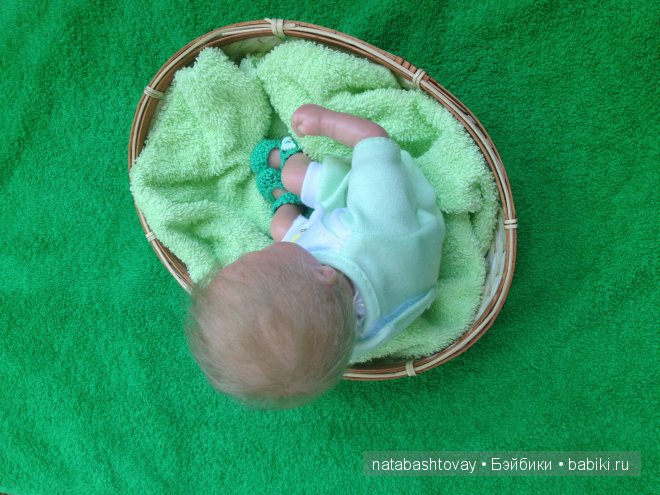 Мой малышок реборн Горошек ожил и готов с вами познакомиться (фото 5)