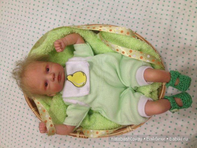Мой малышок реборн Горошек ожил и готов с вами познакомиться (фото 2)