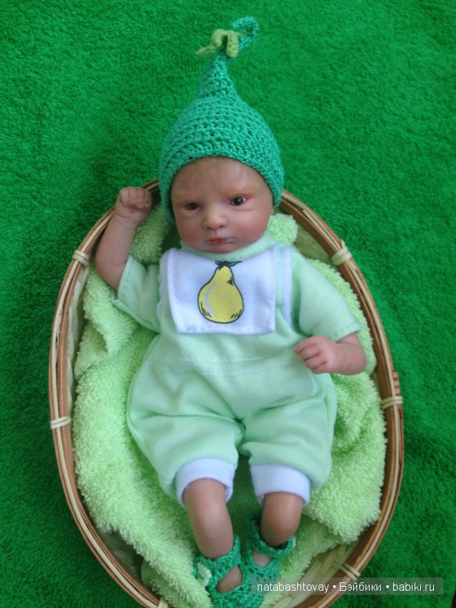 Мой малышок реборн Горошек ожил и готов с вами познакомиться