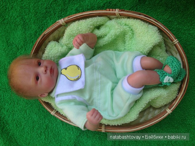Мой малышок реборн Горошек ожил и готов с вами познакомиться (фото 3)