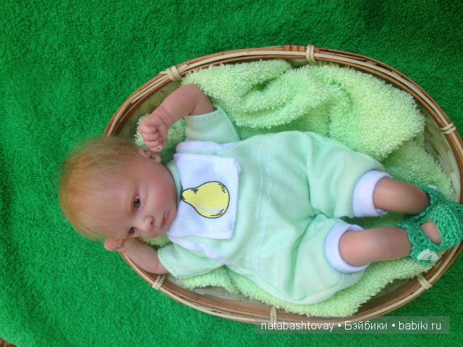 Мой малышок реборн Горошек ожил и готов с вами познакомиться (фото 4)
