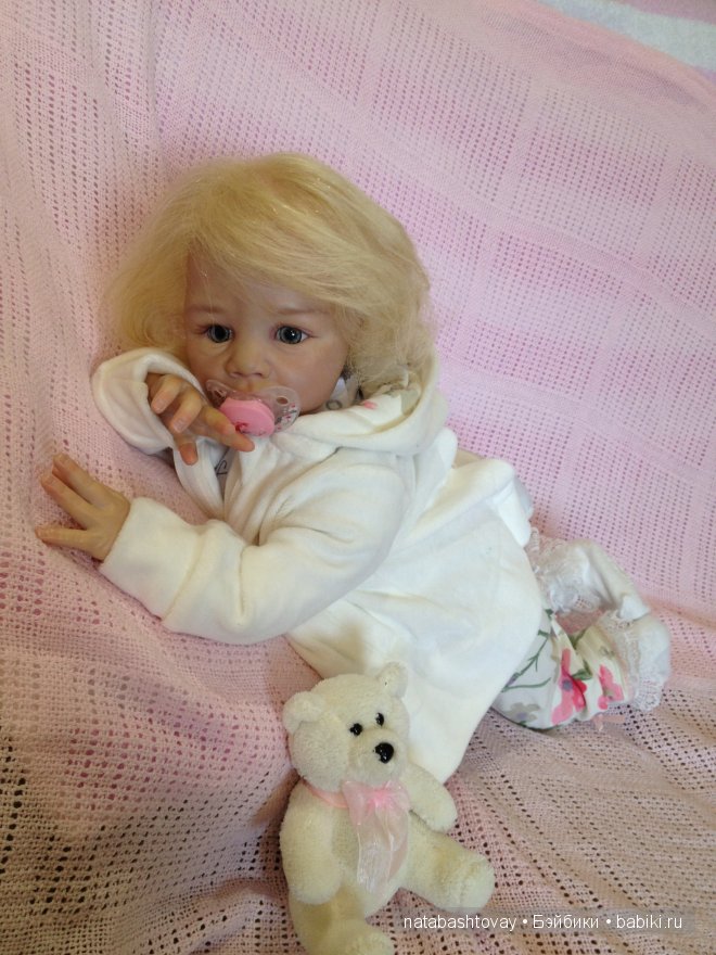 Кира, малышка реборн Натальи Баштовой