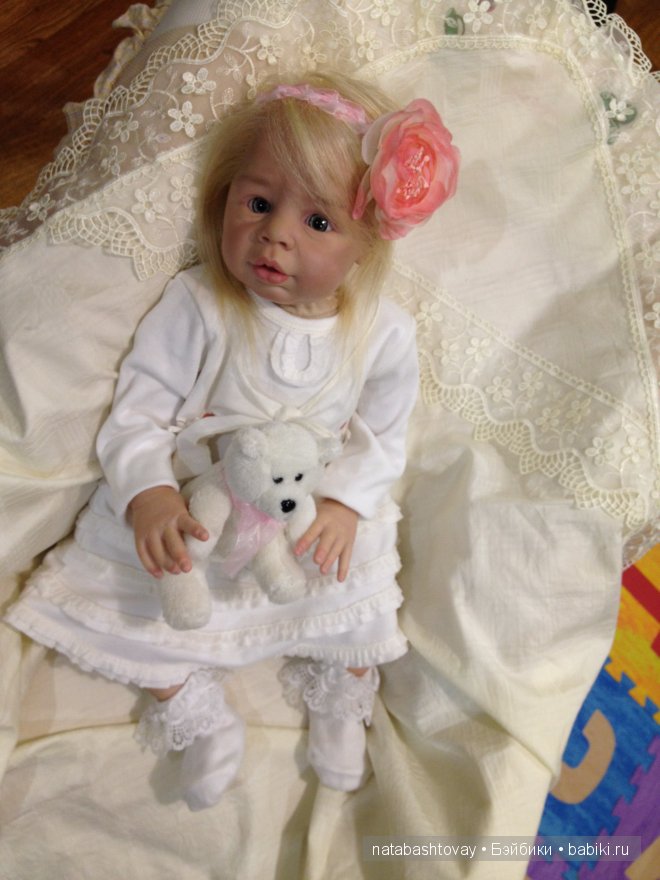 Кира, малышка реборн Натальи Баштовой