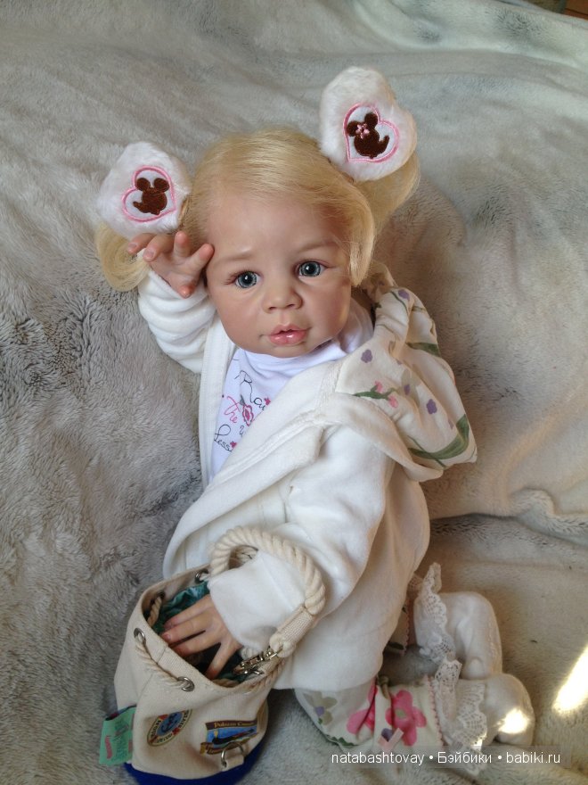 Кира, малышка реборн Натальи Баштовой