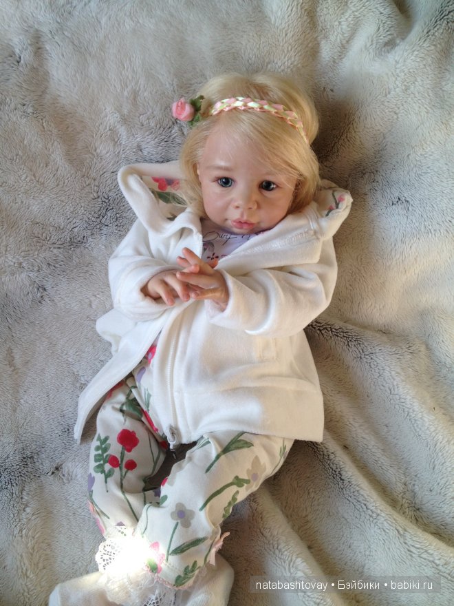 Кира, малышка реборн Натальи Баштовой