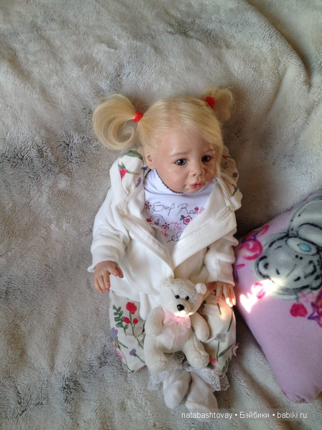 Кира, малышка реборн Натальи Баштовой