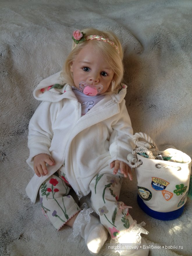 Кира, малышка реборн Натальи Баштовой
