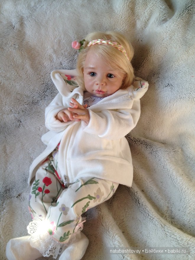 Кира, малышка реборн Натальи Баштовой