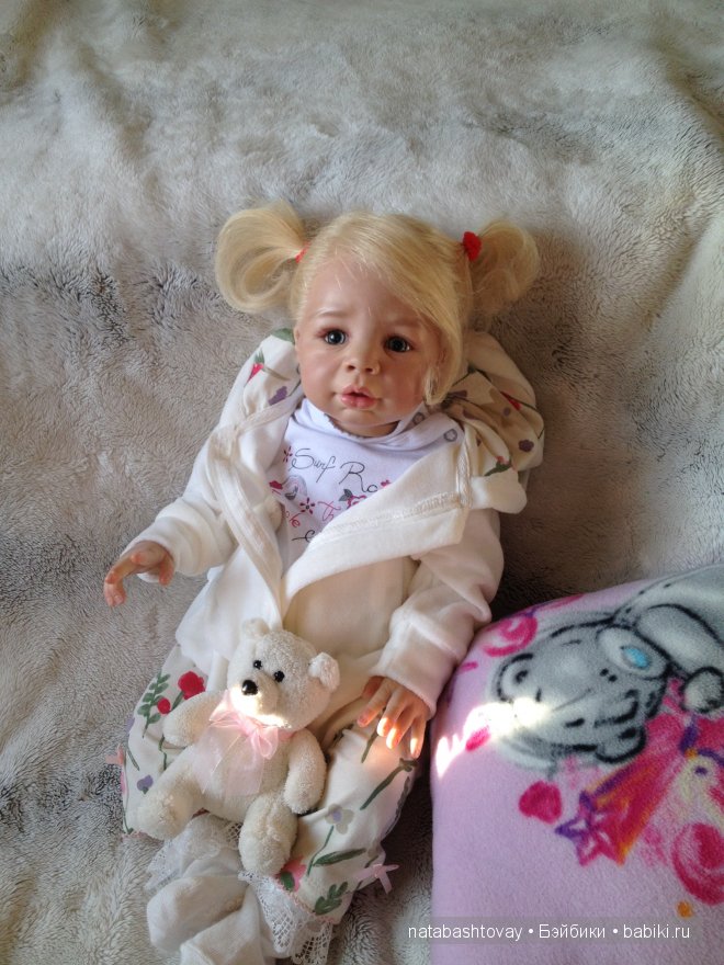 Кира, малышка реборн Натальи Баштовой