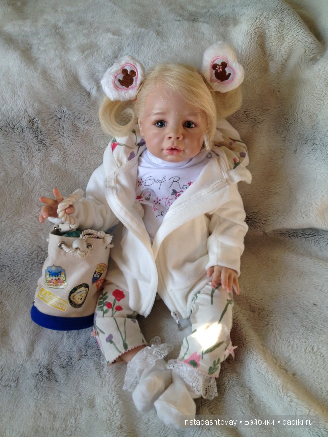 Кира, малышка реборн Натальи Баштовой