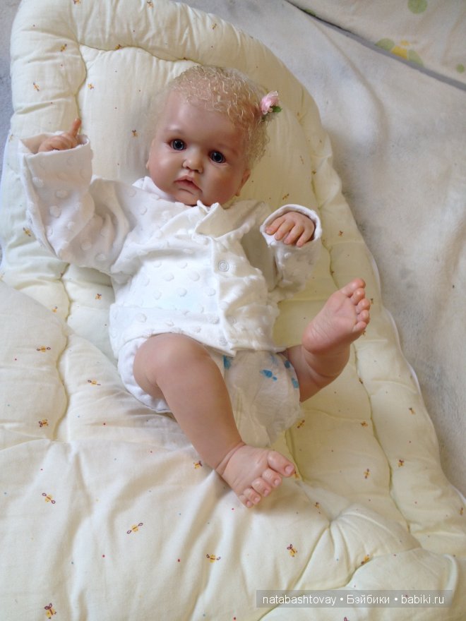 Малышка Маргарита, кукла реборн Натальи Баштовой (фото 8)