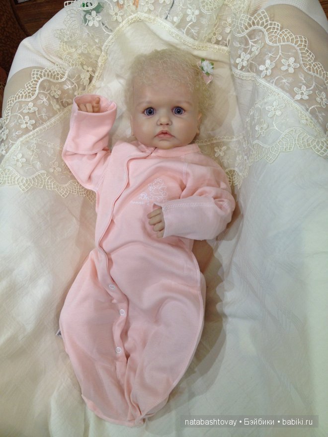 Малышка Маргарита, кукла реборн Натальи Баштовой (фото 7)