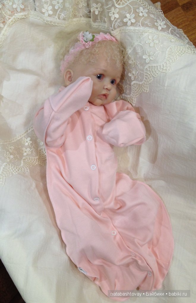 Малышка Маргарита, кукла реборн Натальи Баштовой
