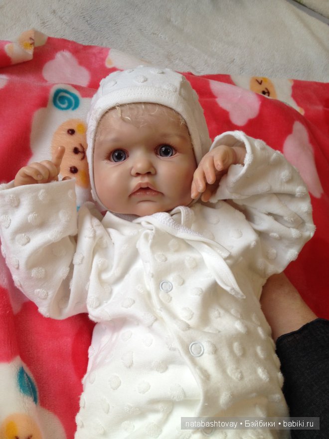 Малышка Маргарита, кукла реборн Натальи Баштовой
